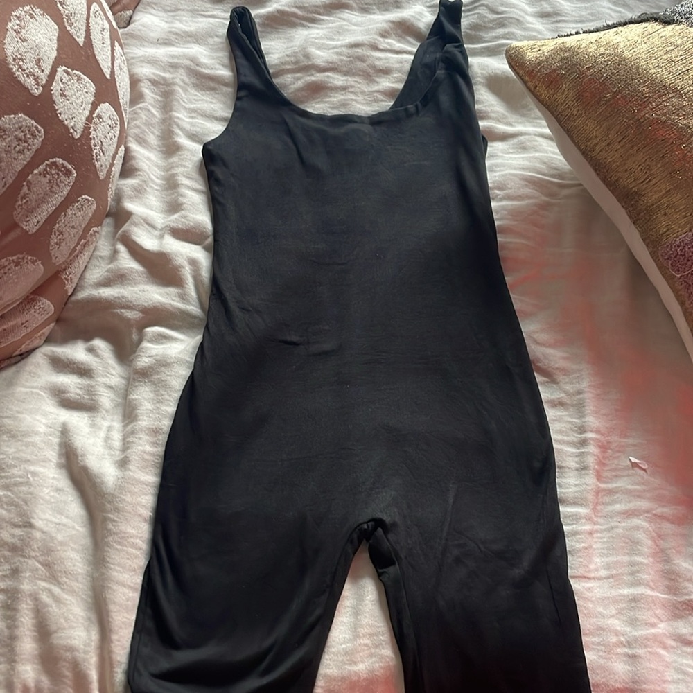 Black Maternity bumpsuit jumpsuit size xs - Picture 2 of 10